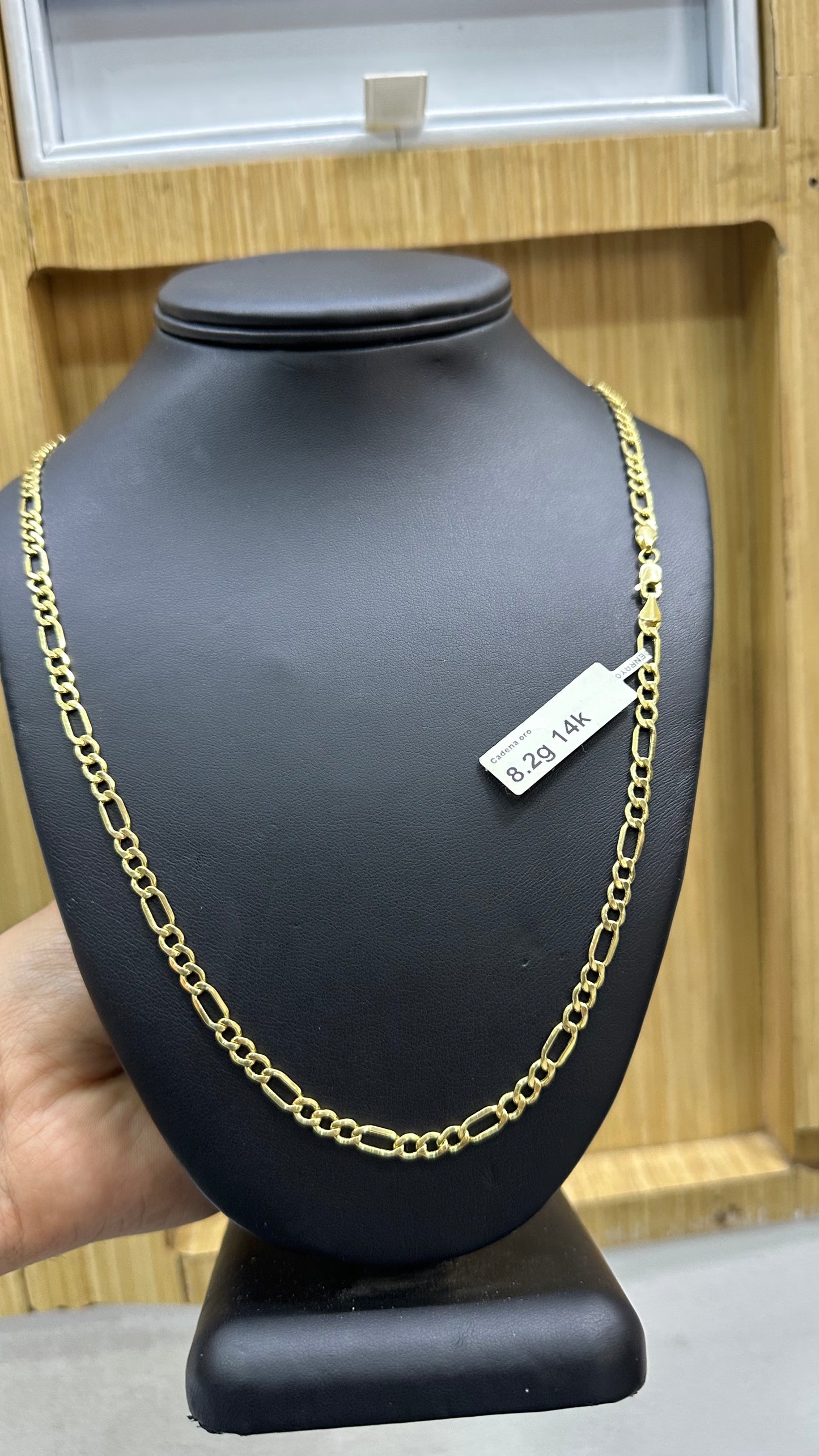 Preciosa cadena Cartier 3x1 8.2 gr oro 14kts