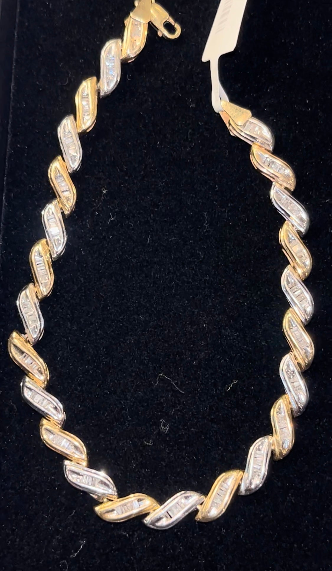 Pulsera diamantes