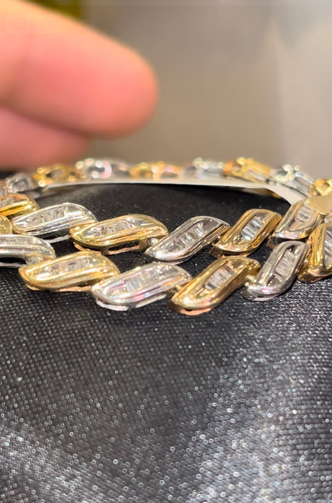 Pulsera diamantes