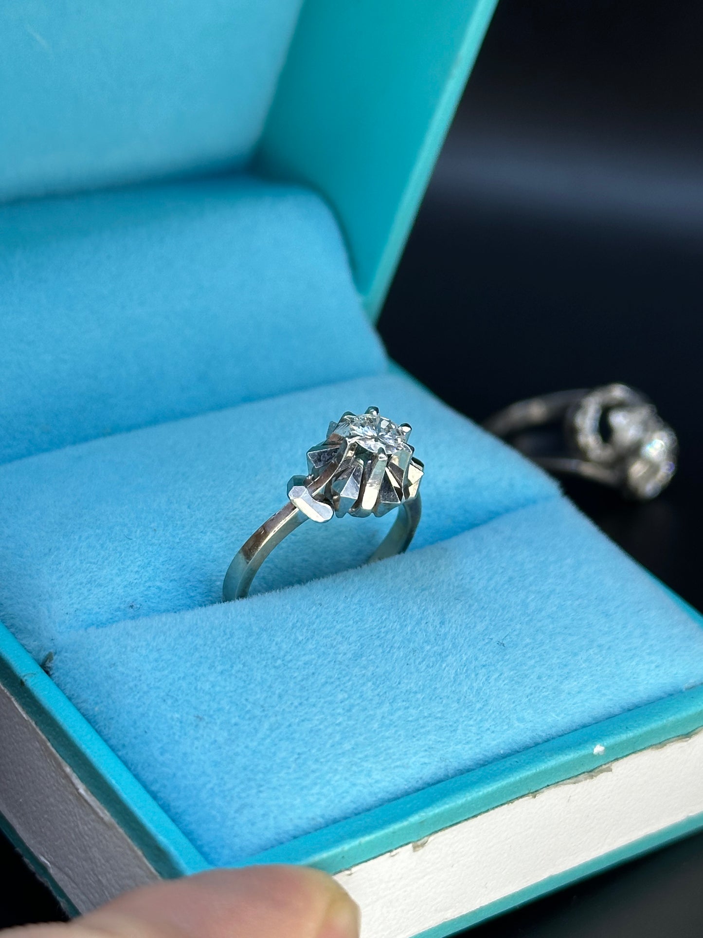 Anillo diseño flor