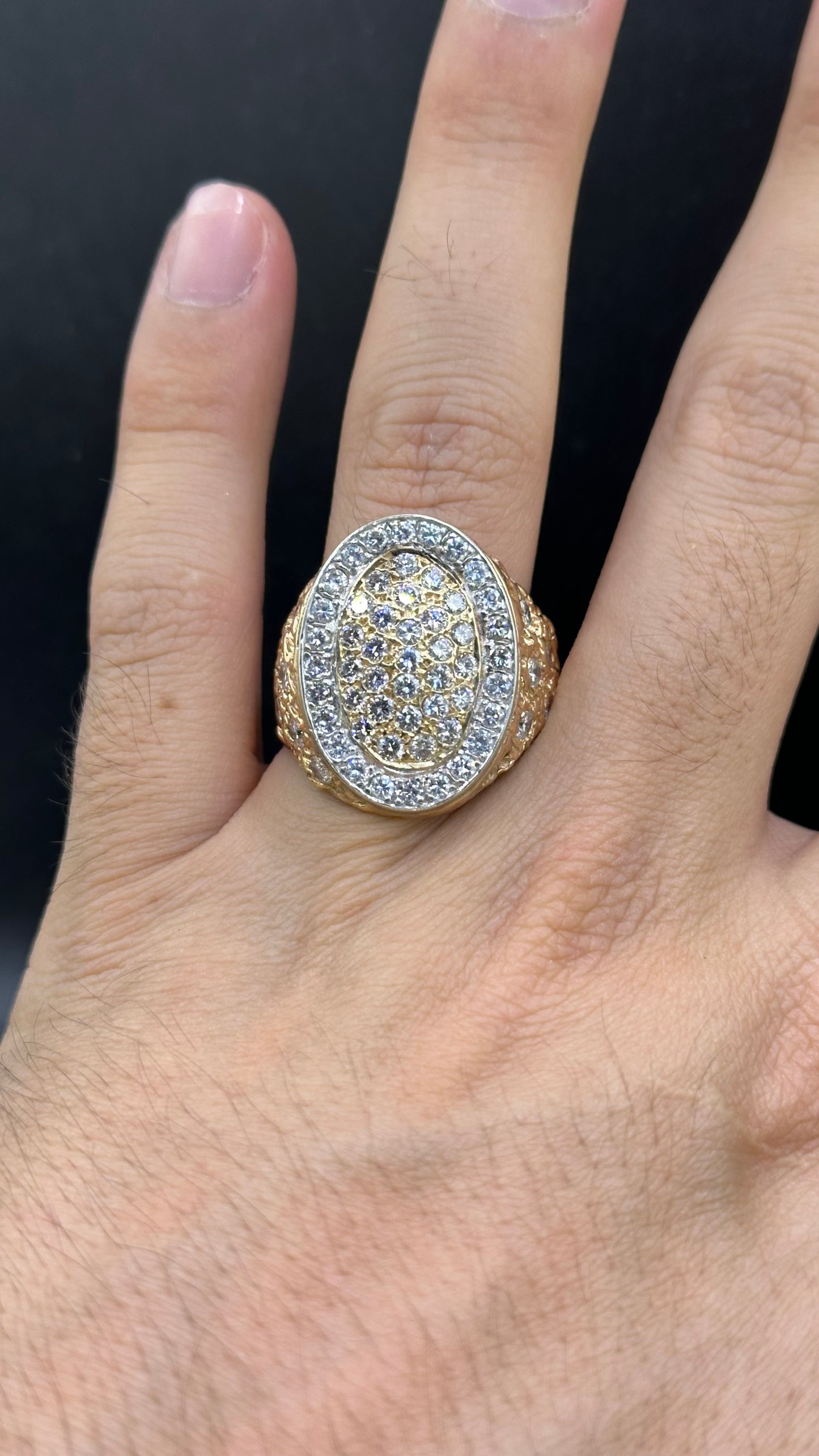Anillo caballero de circular Pinki ring