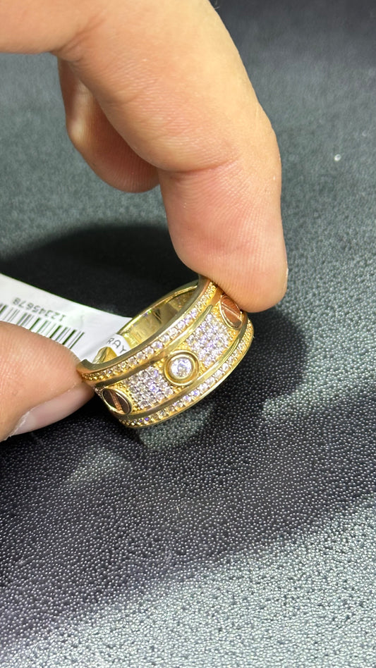 Anillo caballero 6 gr 10kts
