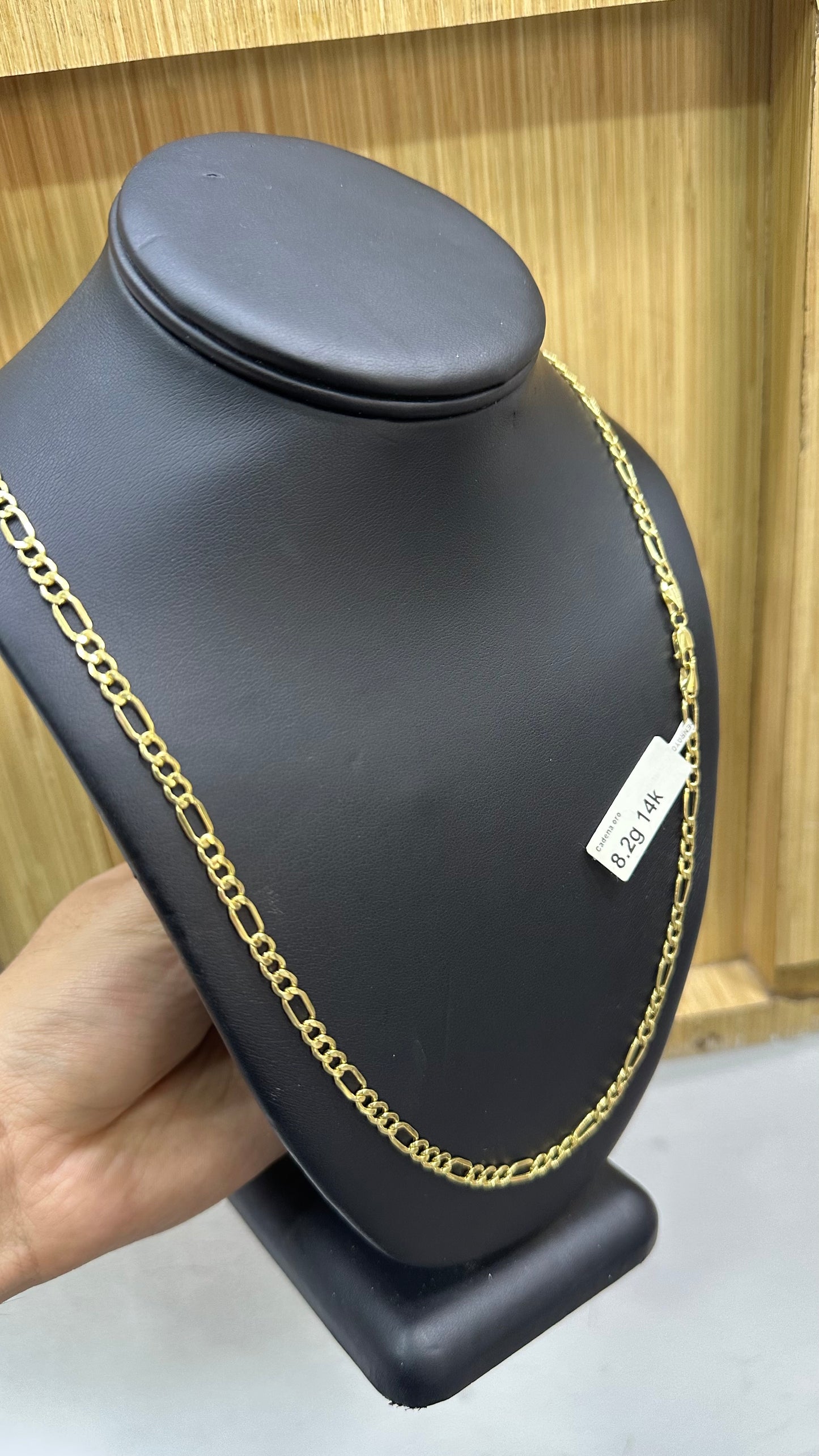 Preciosa cadena Cartier 3x1 8.2 gr oro 14kts