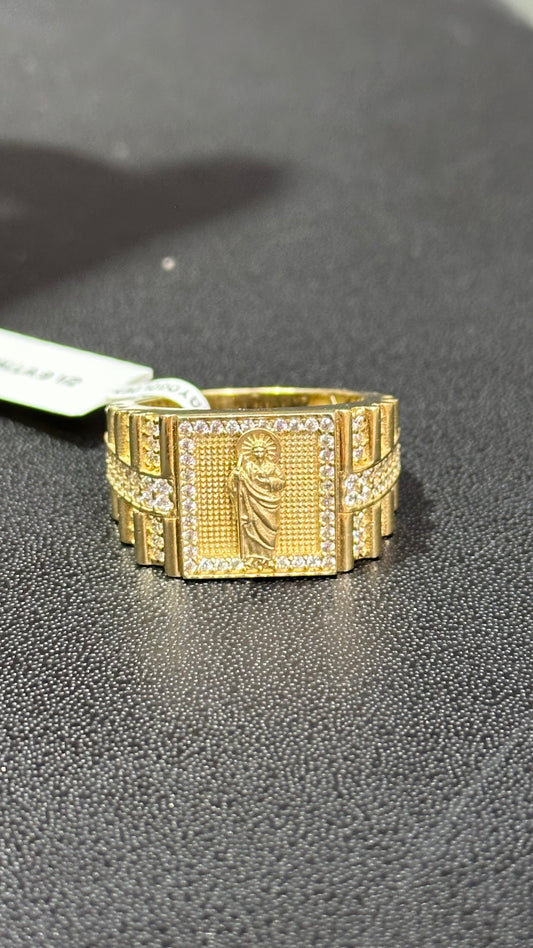 Anillo caballero 6.6 gr oro 10kts