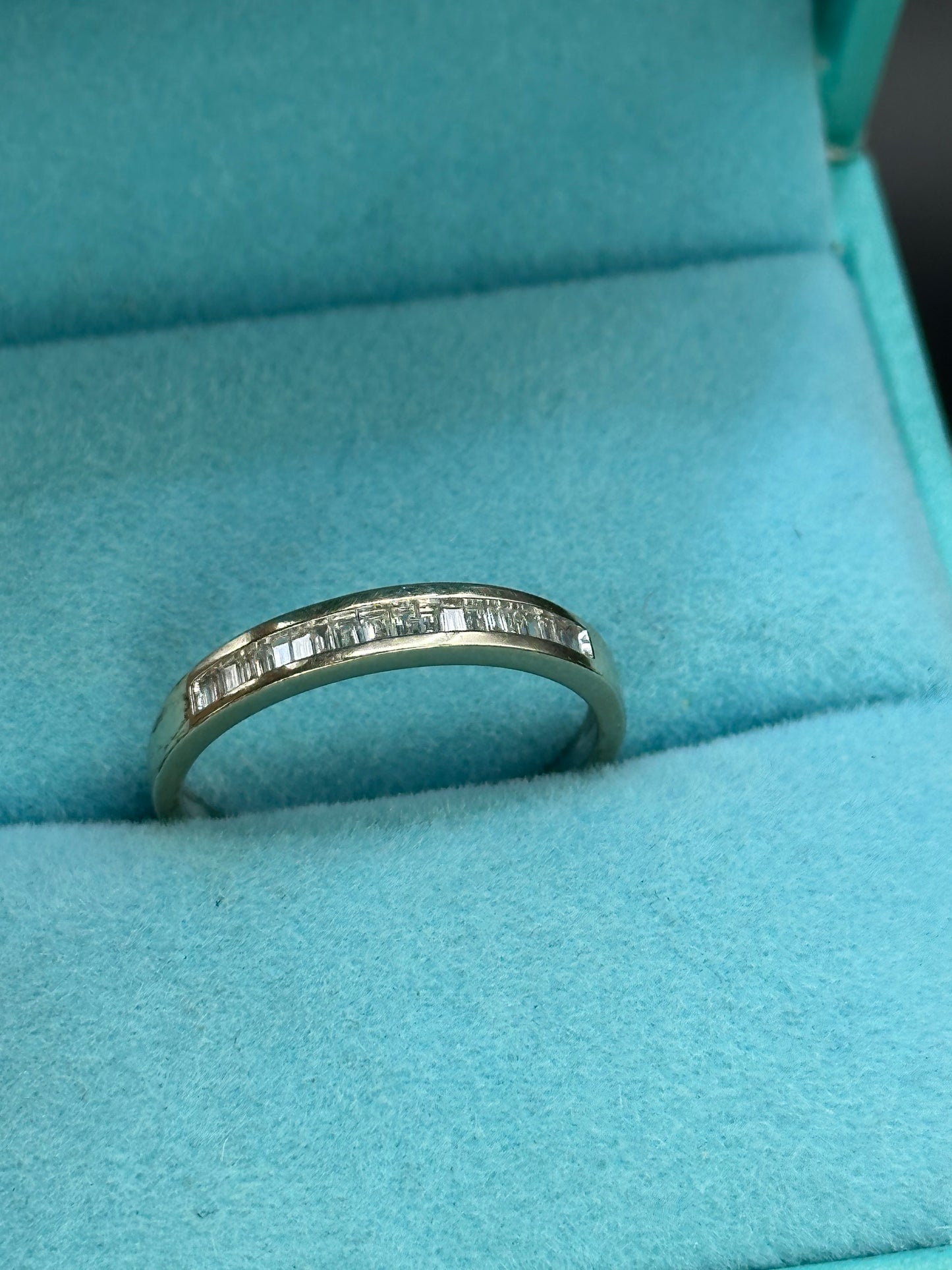 Anillo churumbela oro blanco