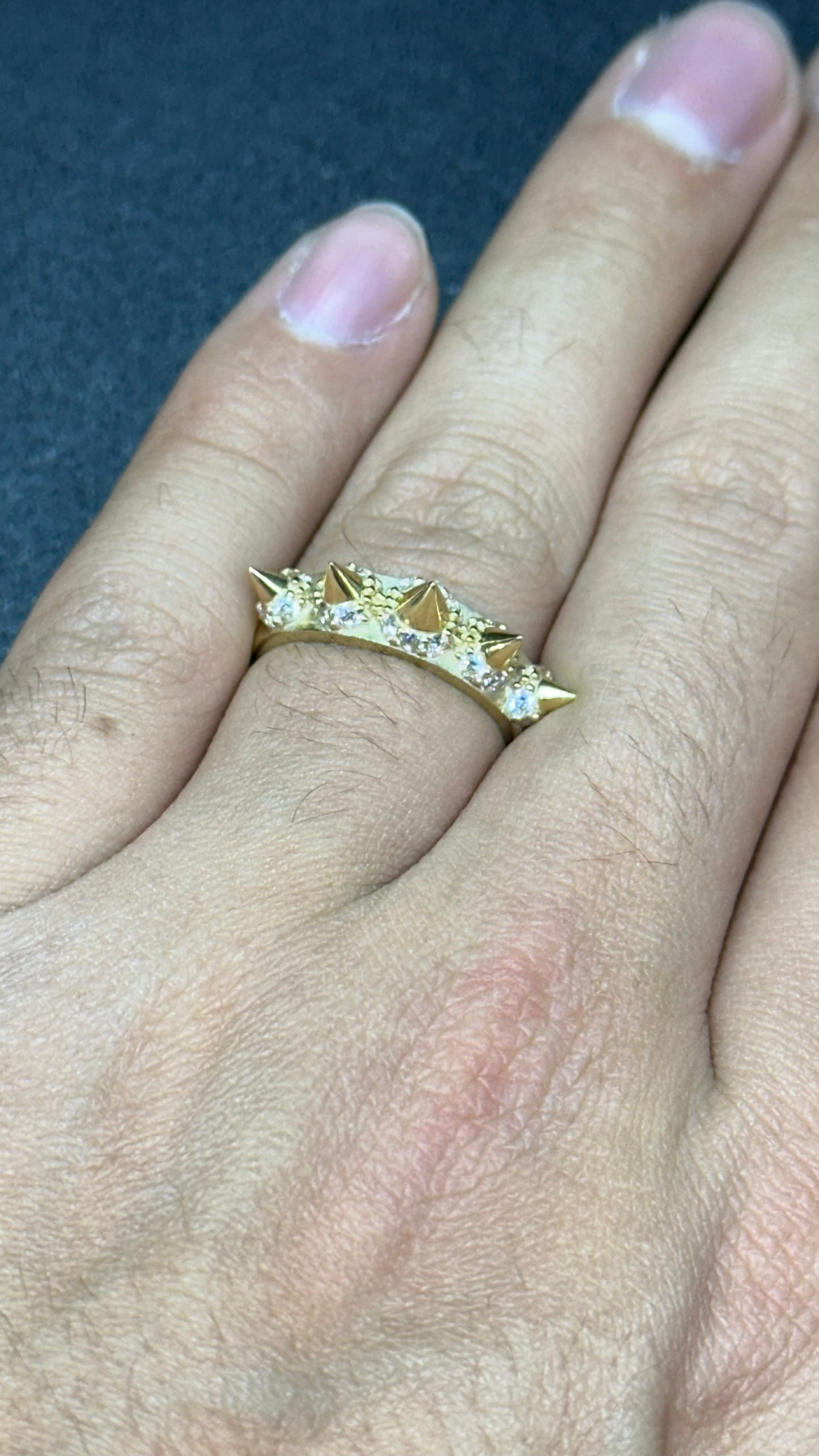 Anillo oro 10kts 3.4 GR