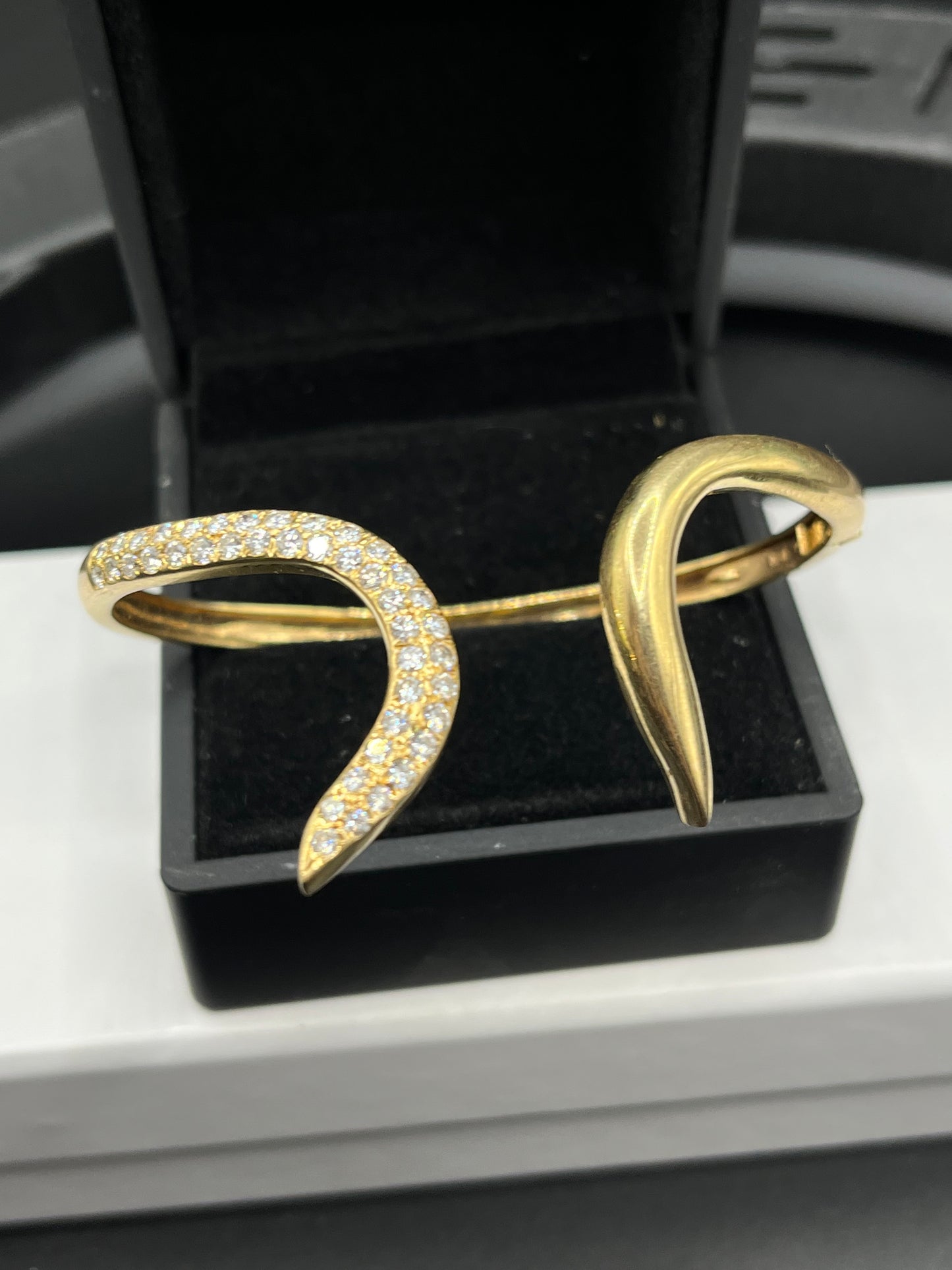 Pulsera diamantes finos