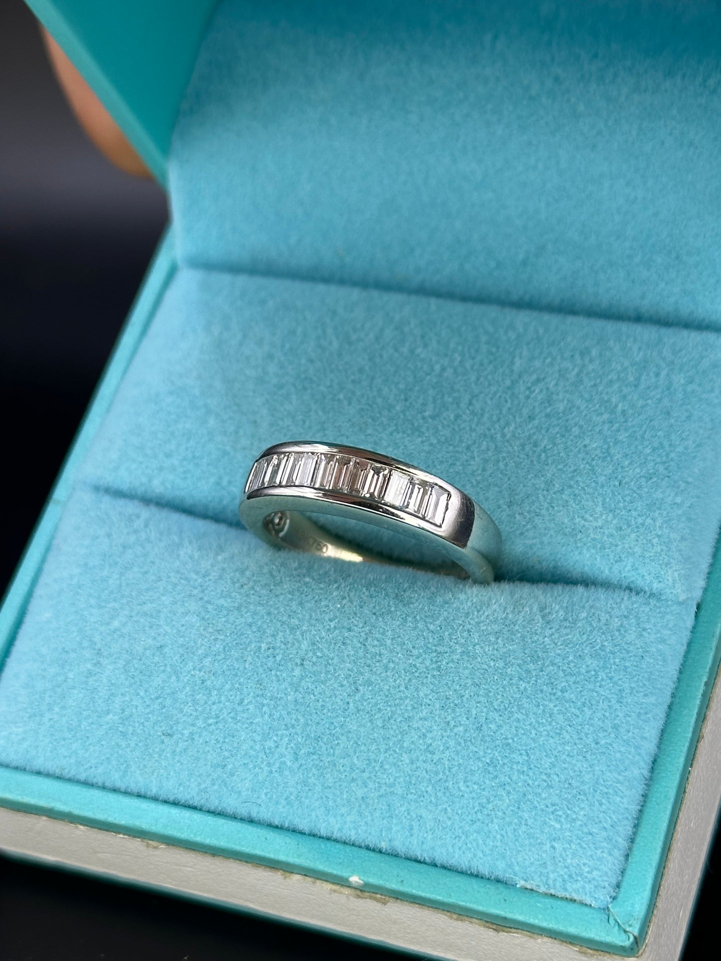 Anillo churumbela oro blanco