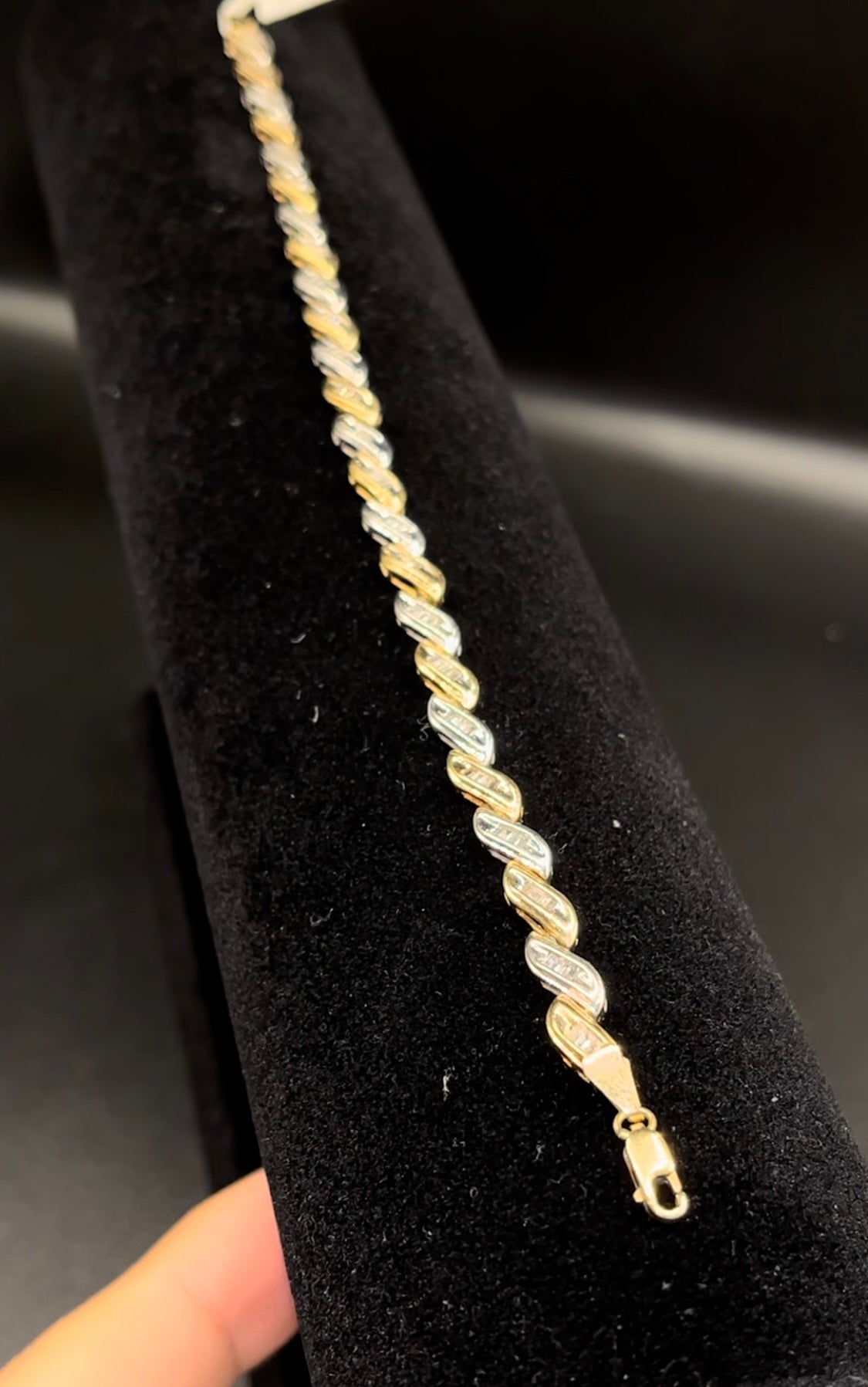 Pulsera diamantes