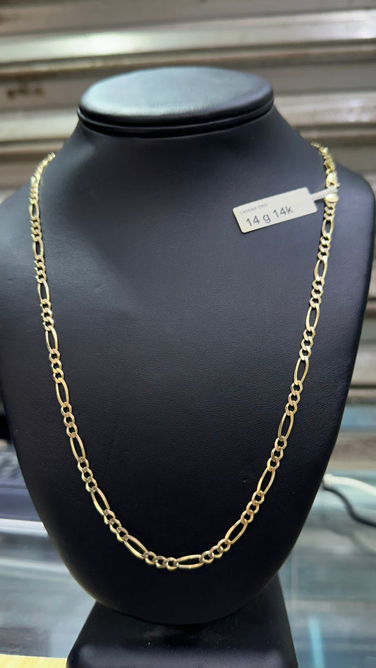 Cadena Cartier 14 gr oro 14kts