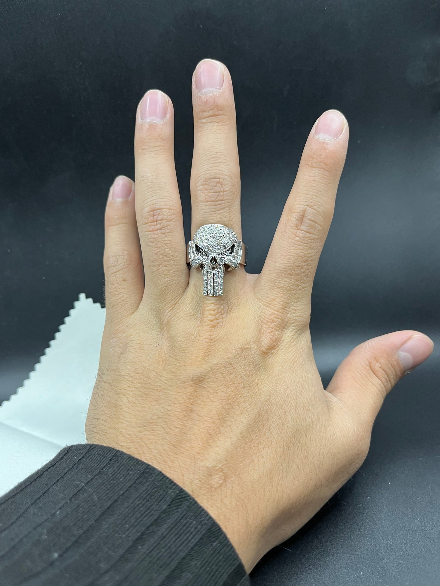 Anillo calavera