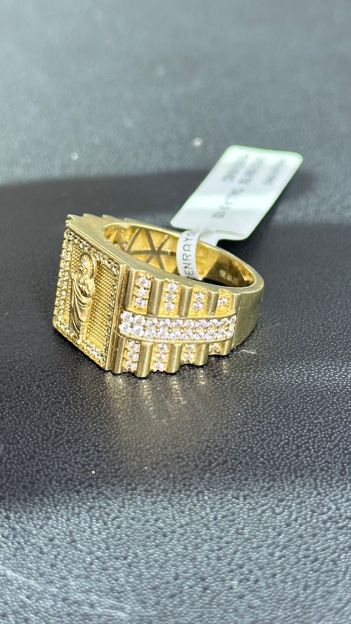 Anillo caballero 6.6 gr oro 10kts