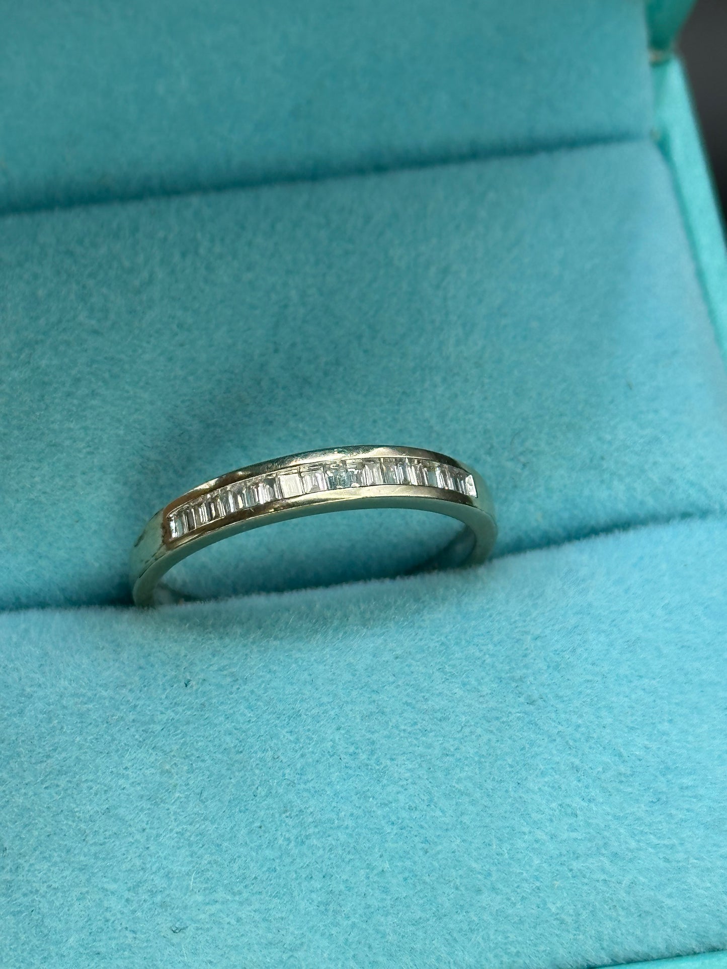 Anillo churumbela oro blanco