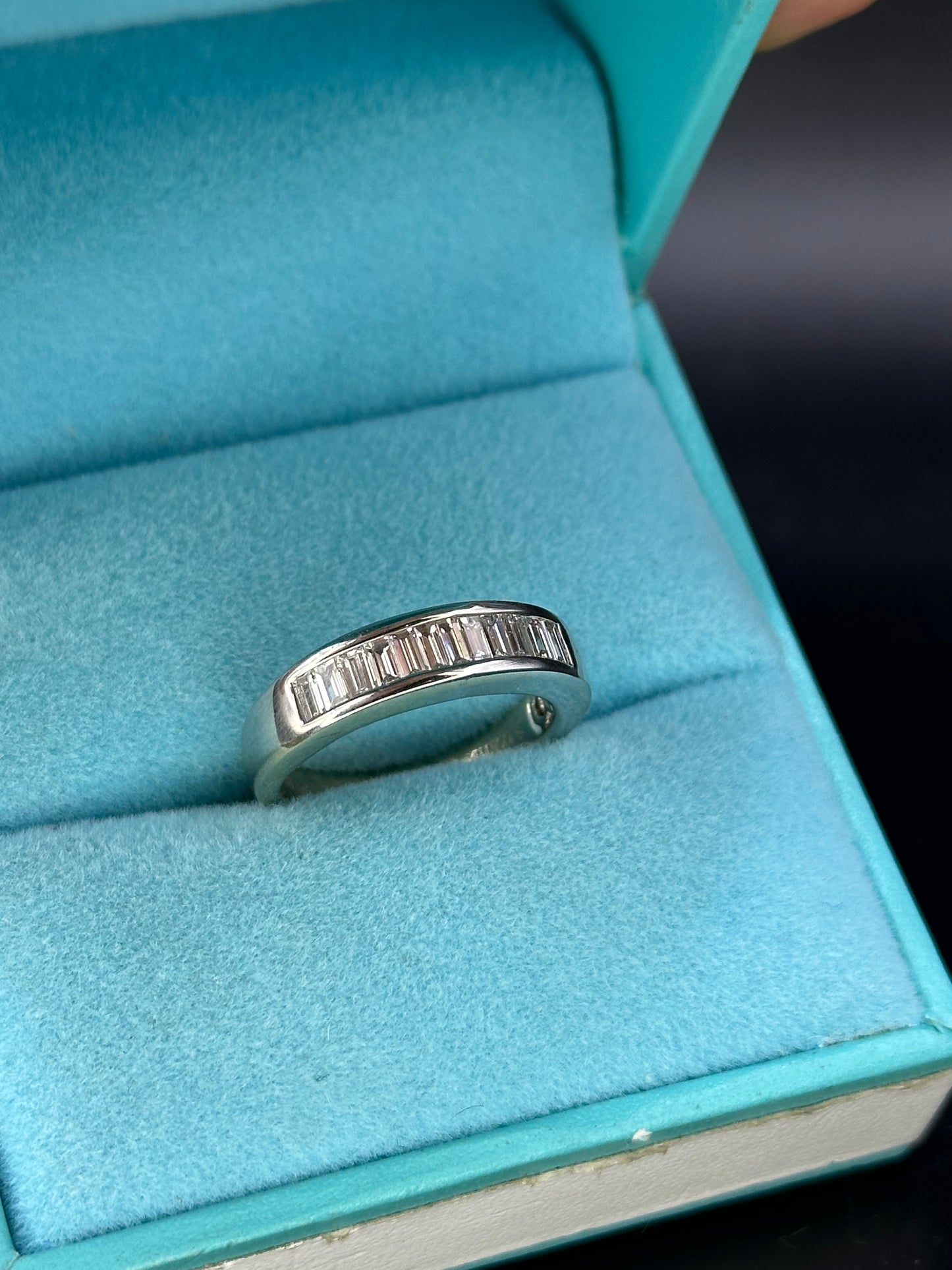 Anillo churumbela oro blanco