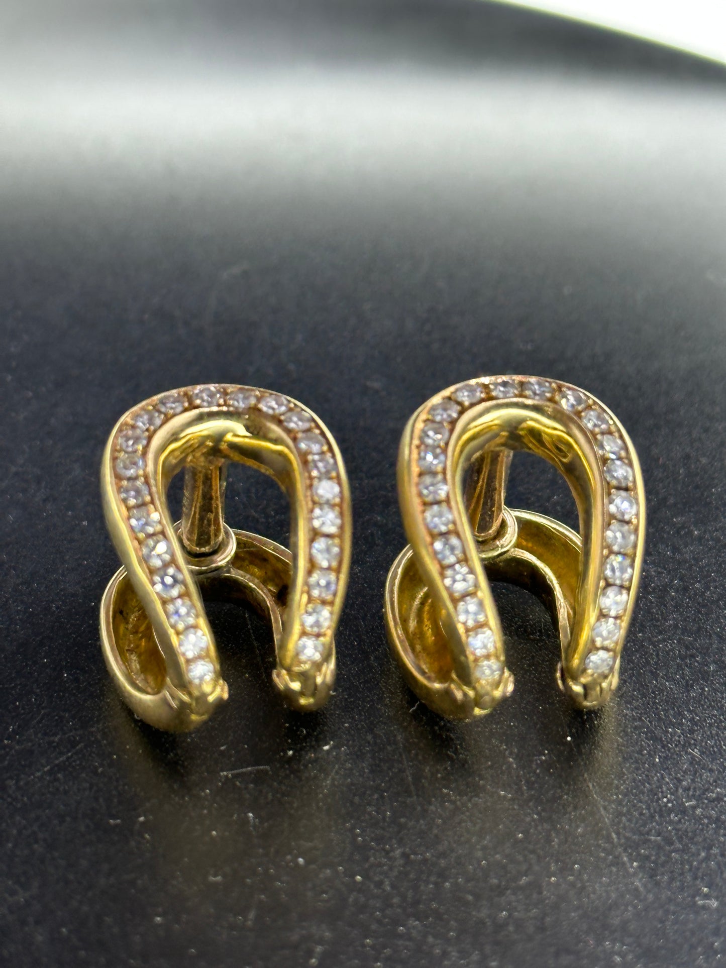 Aretes 18k