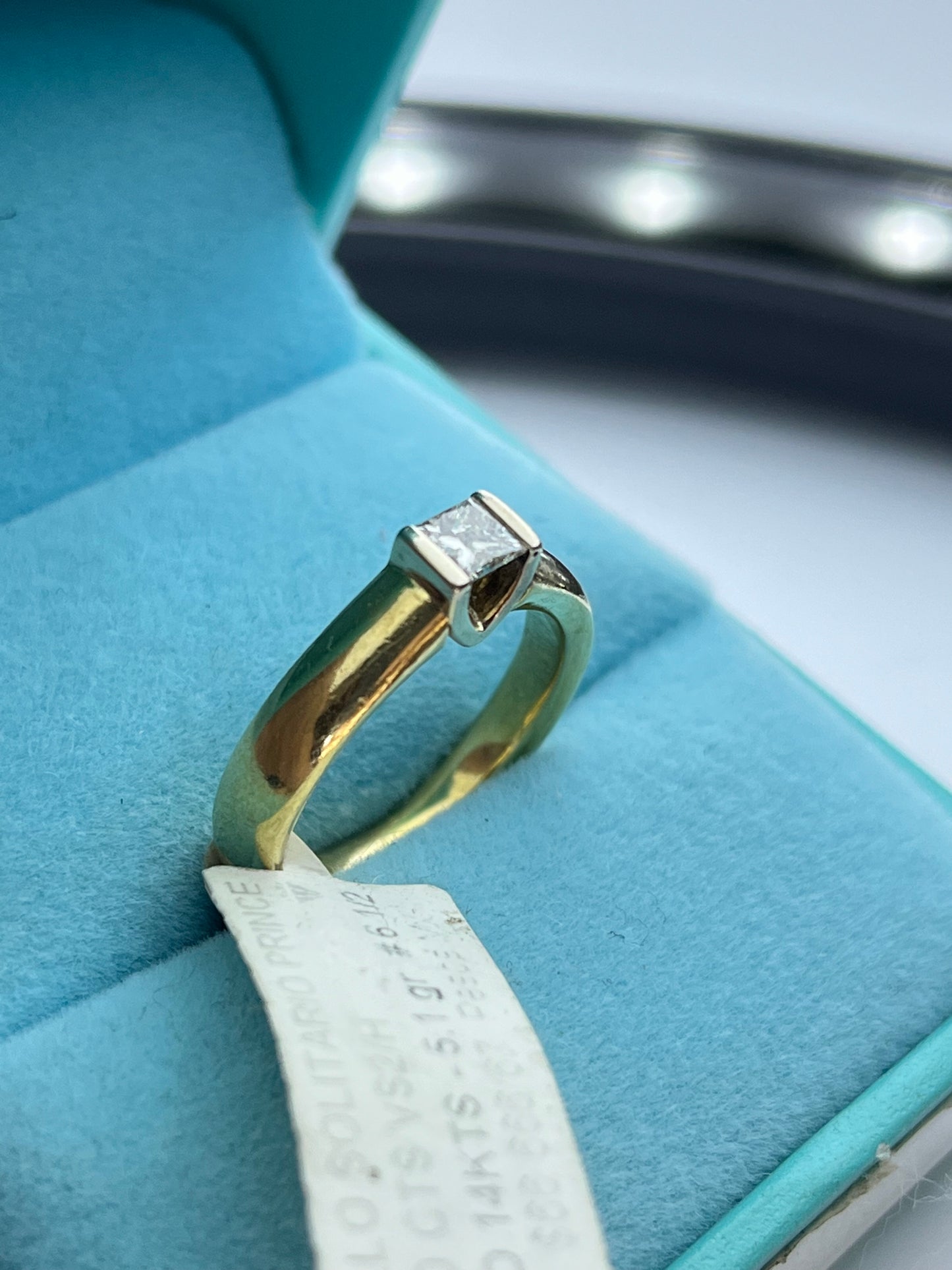 Anillo princess .30 cts