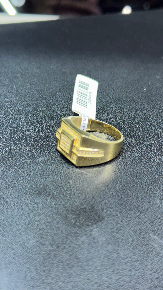 Anillo caballero 7.3 gr oro 10kts