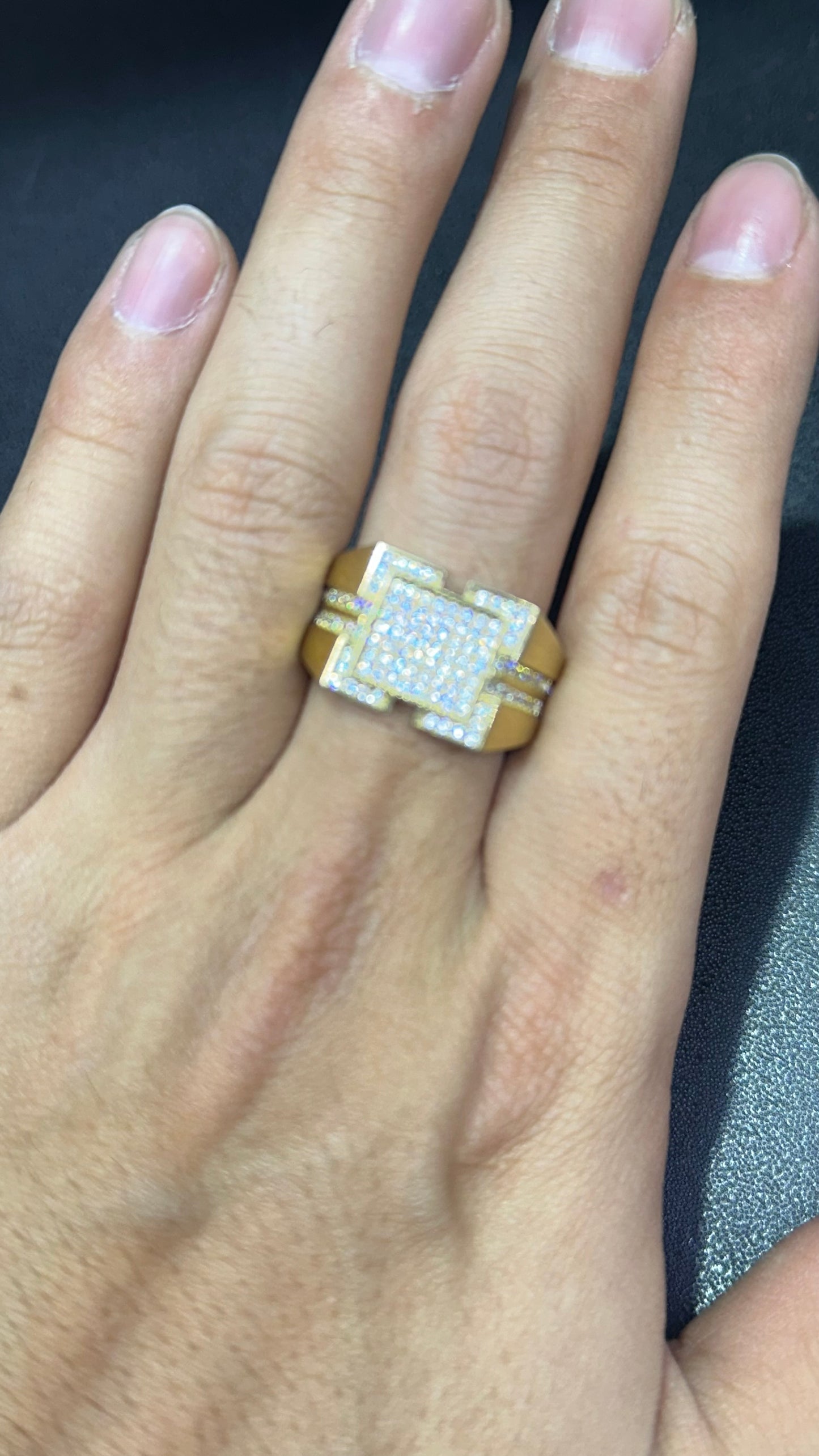 Anillo oro 10kts 6 GR