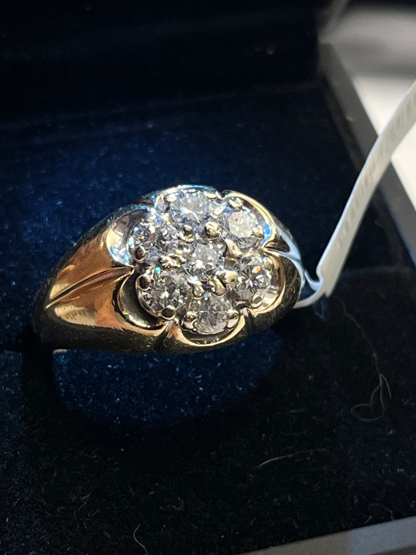 Anillo roseta caballero