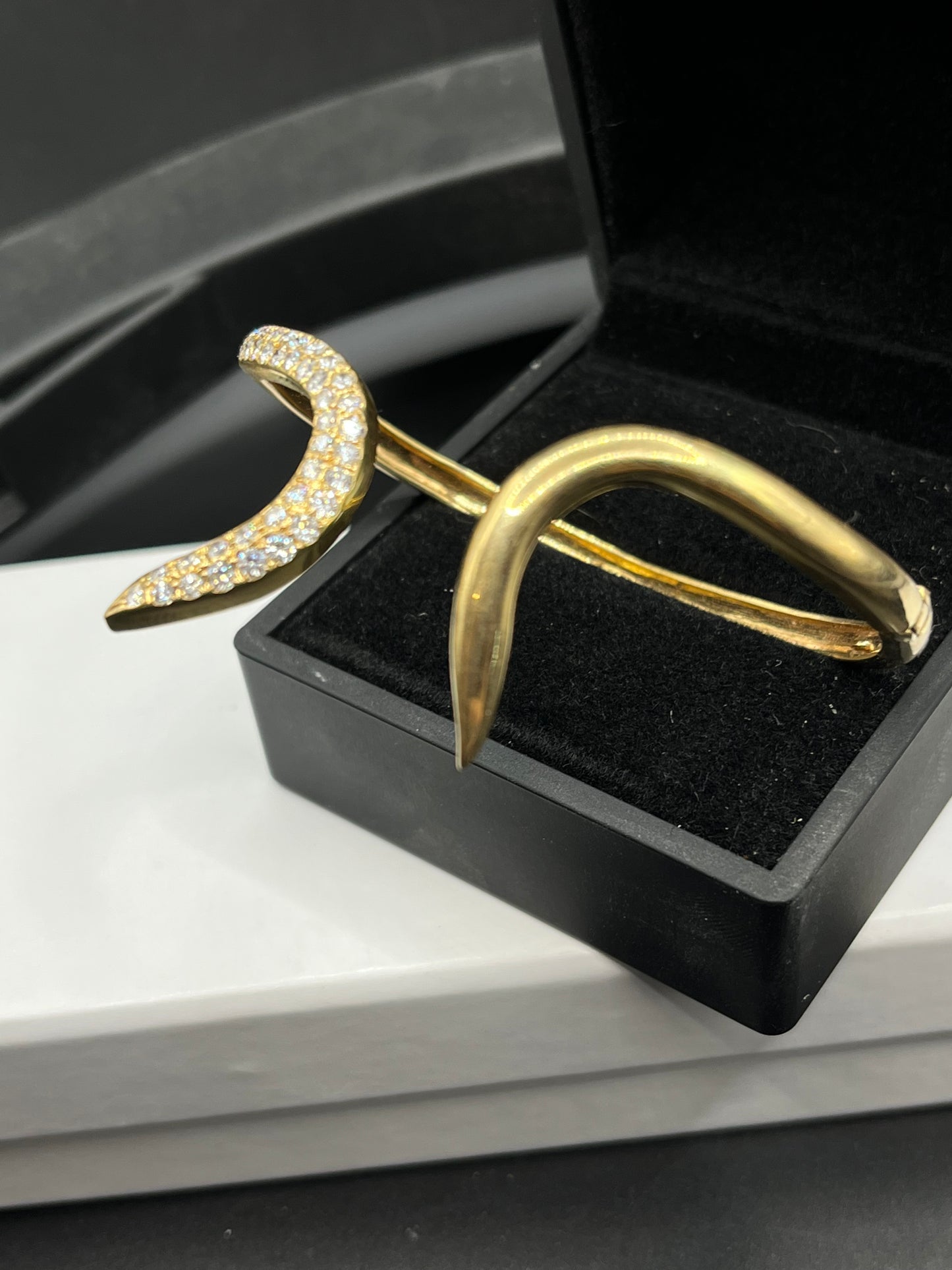 Pulsera diamantes finos