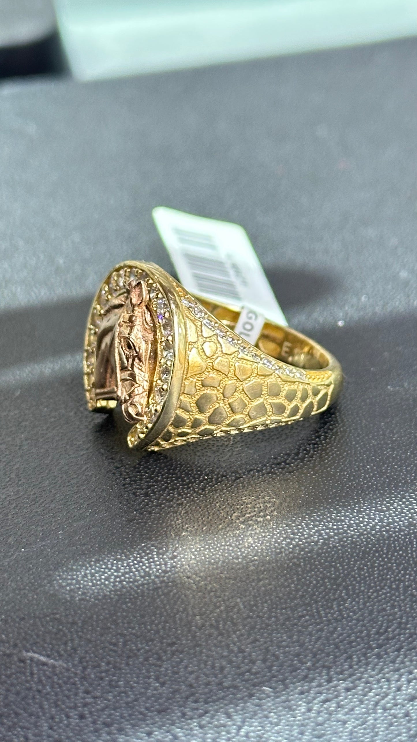Anillo caballero 5.3 gramos oro 10kts
