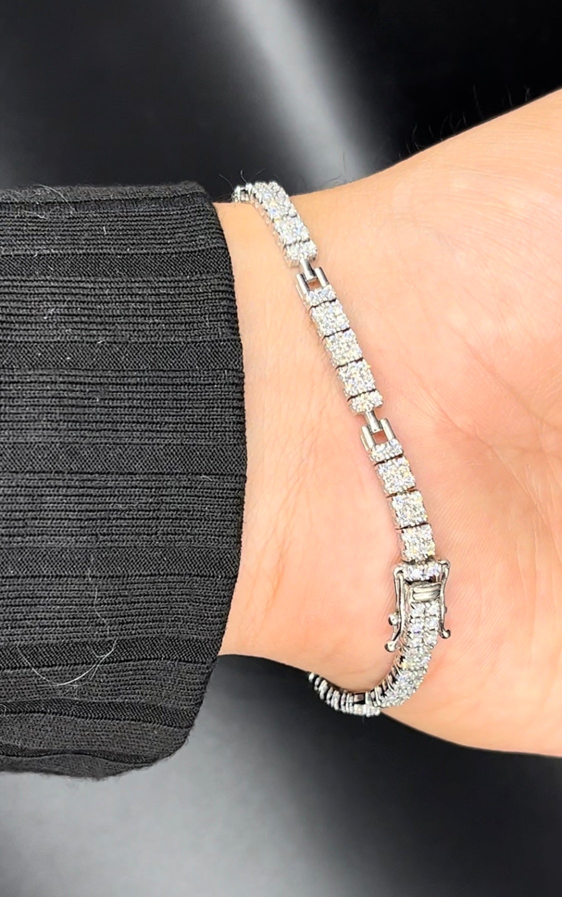 Pulsera diamantes