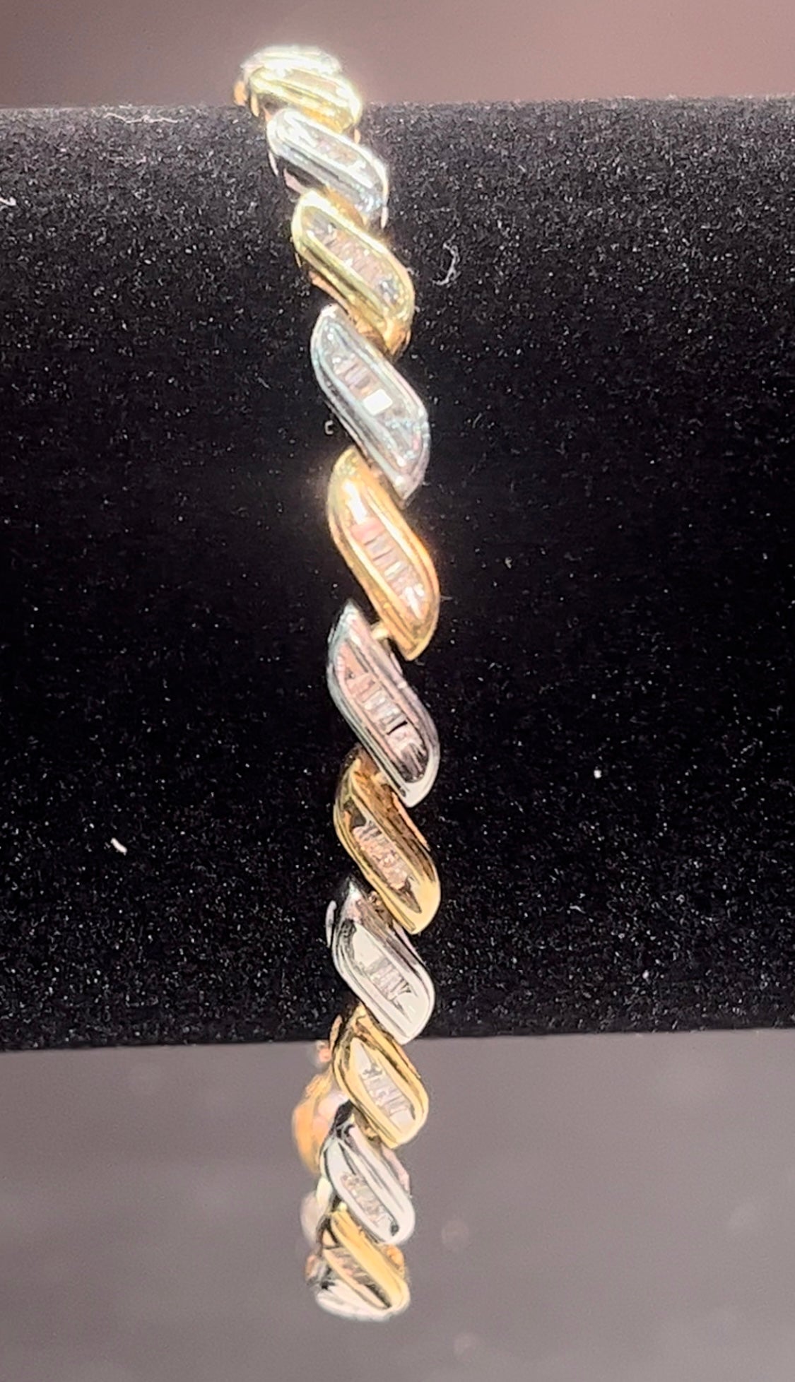Pulsera diamantes