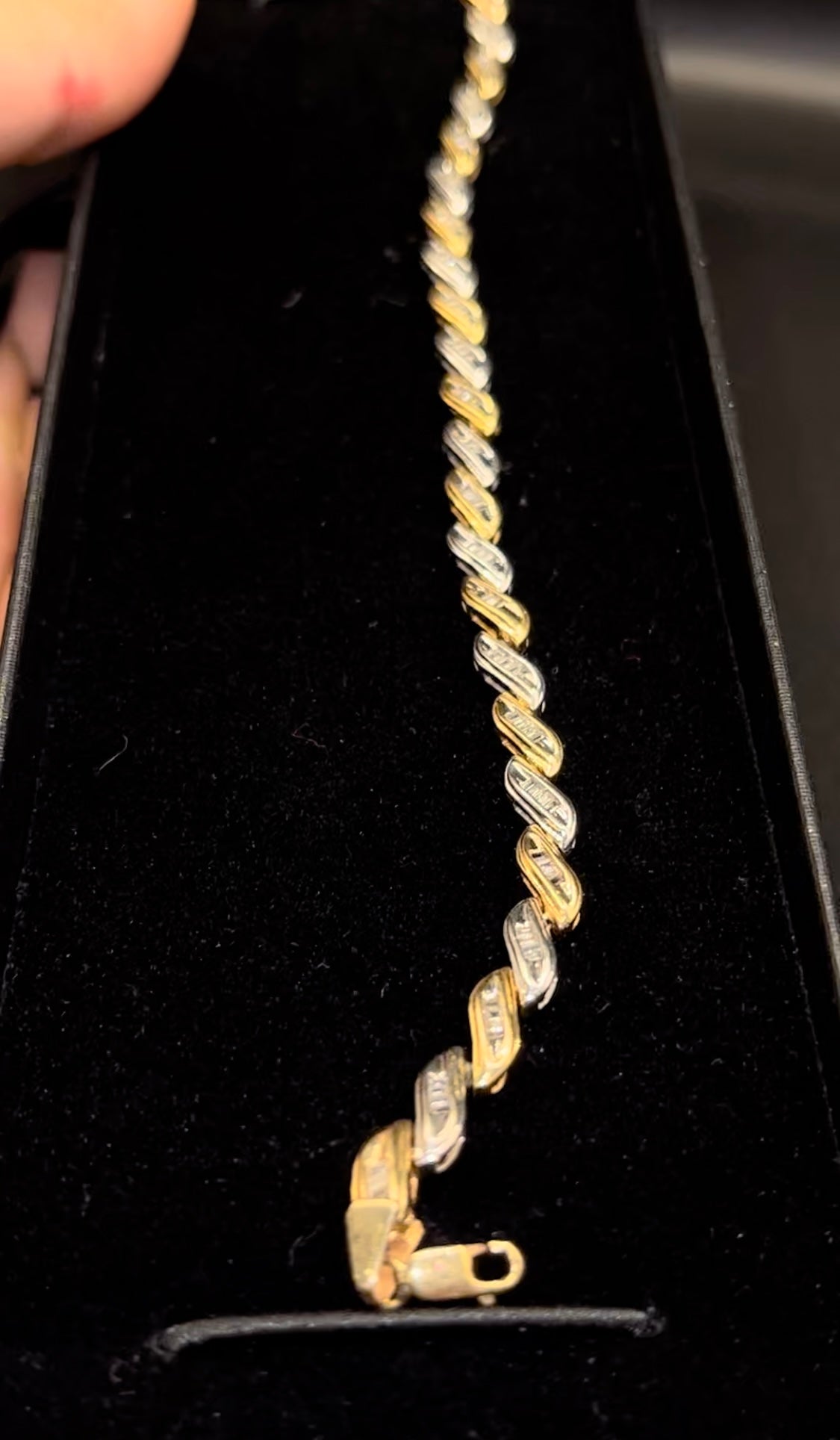 Pulsera diamantes