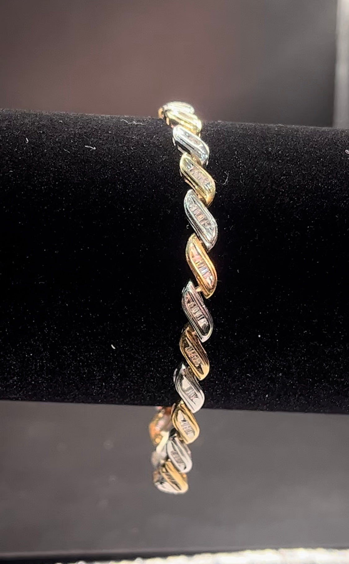 Pulsera diamantes