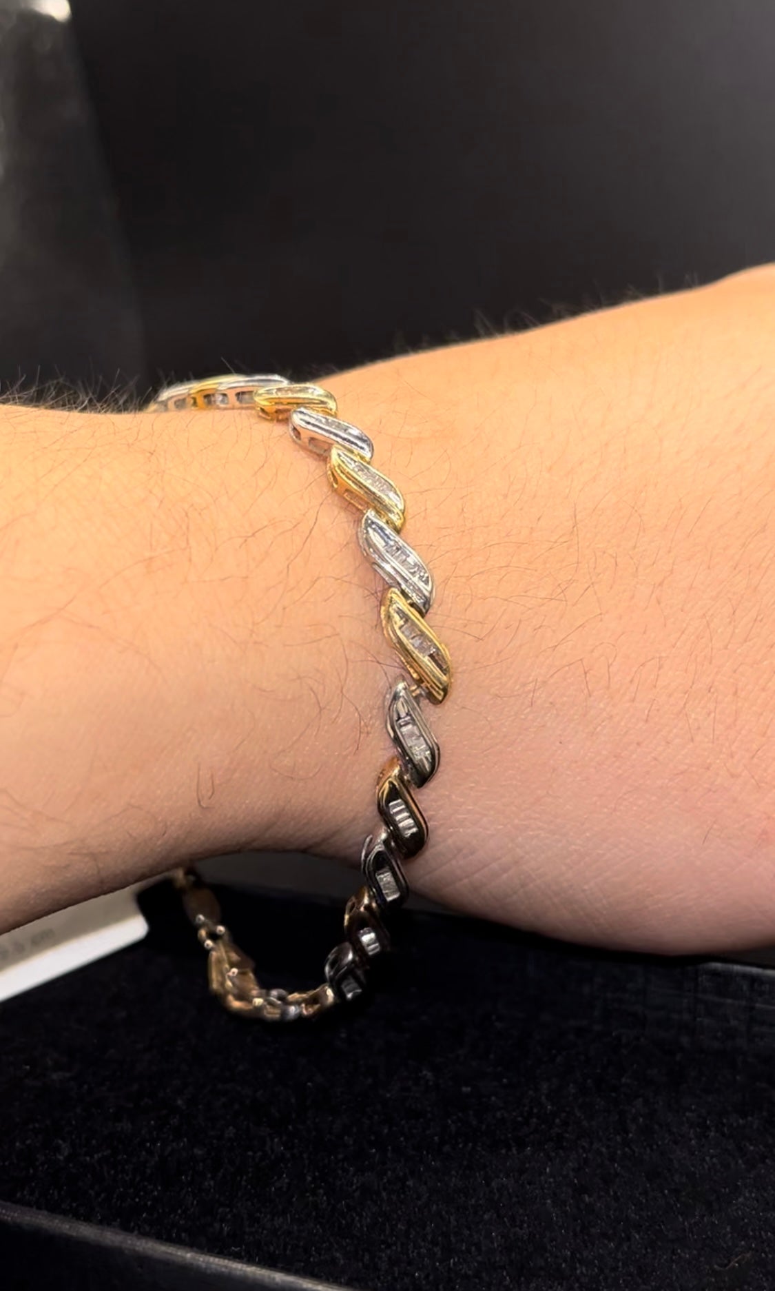 Pulsera diamantes