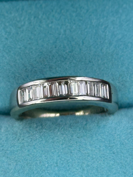 Anillo churumbela oro blanco