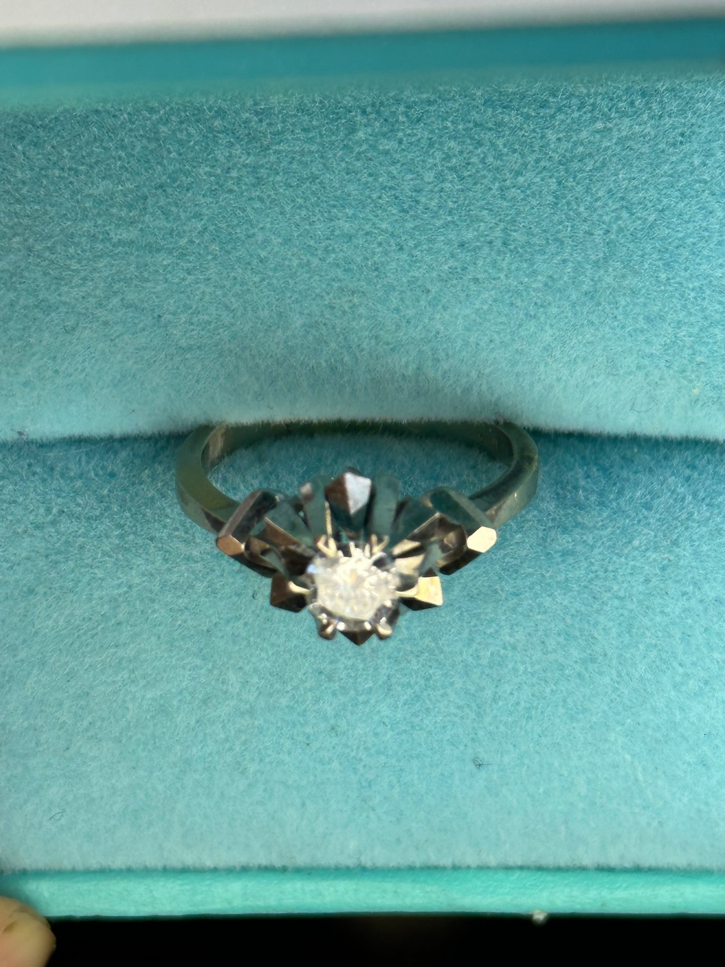 Anillo diseño flor
