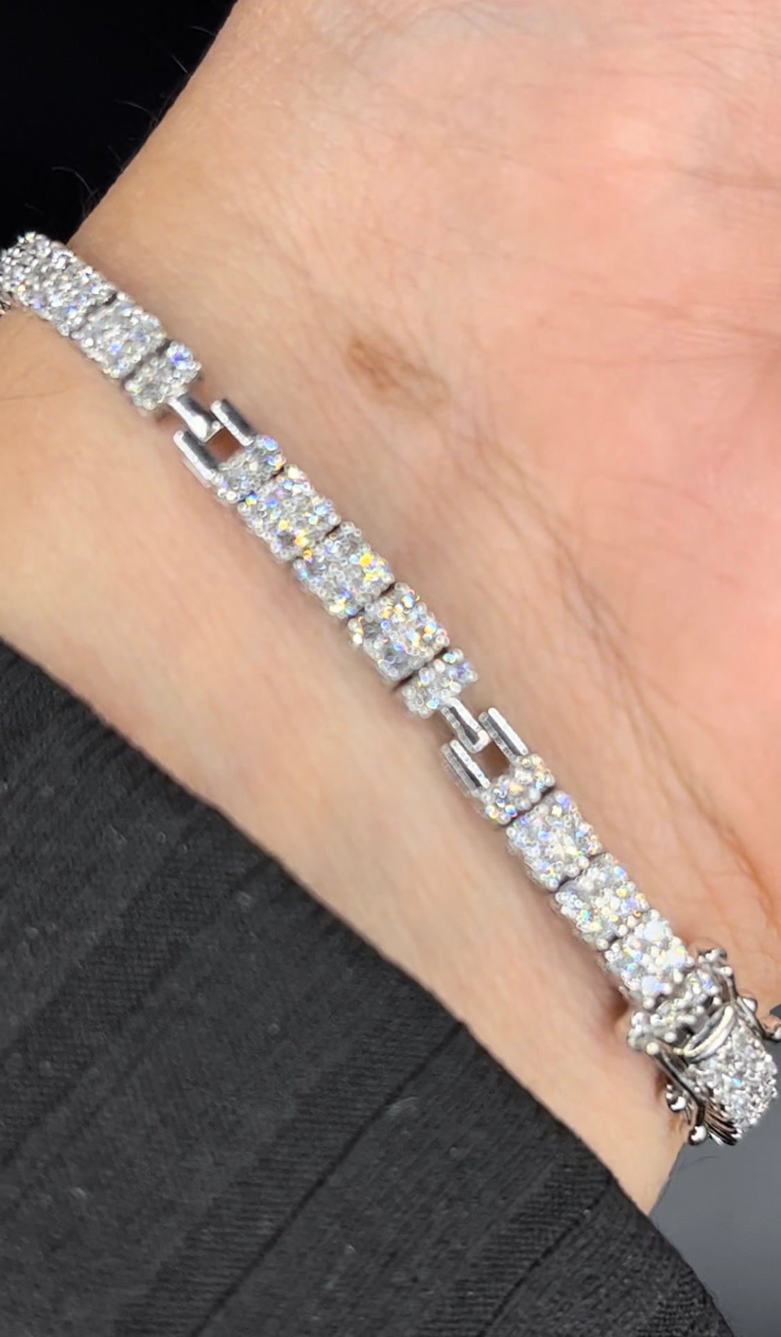 Pulsera diamantes
