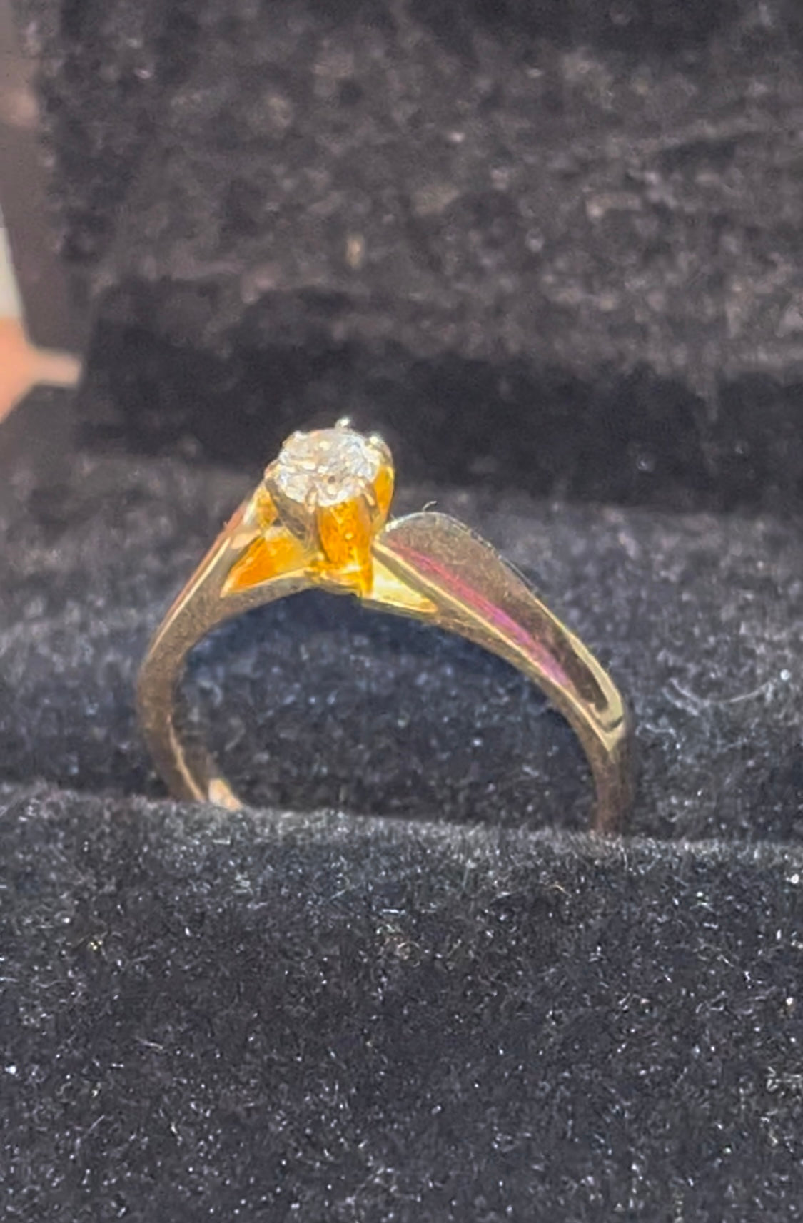 Anillo solitario
