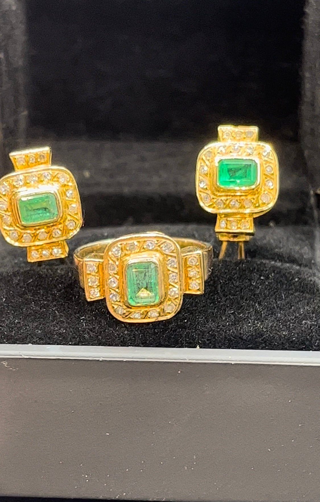 Conjunto dama oro 18kts