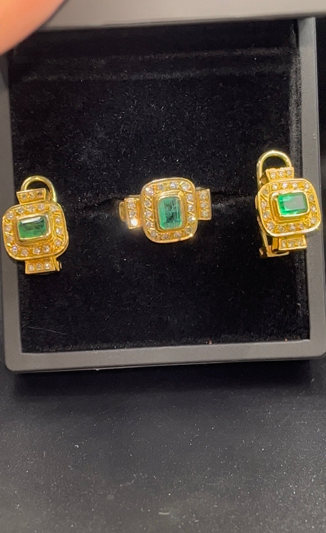 Conjunto dama oro 18kts