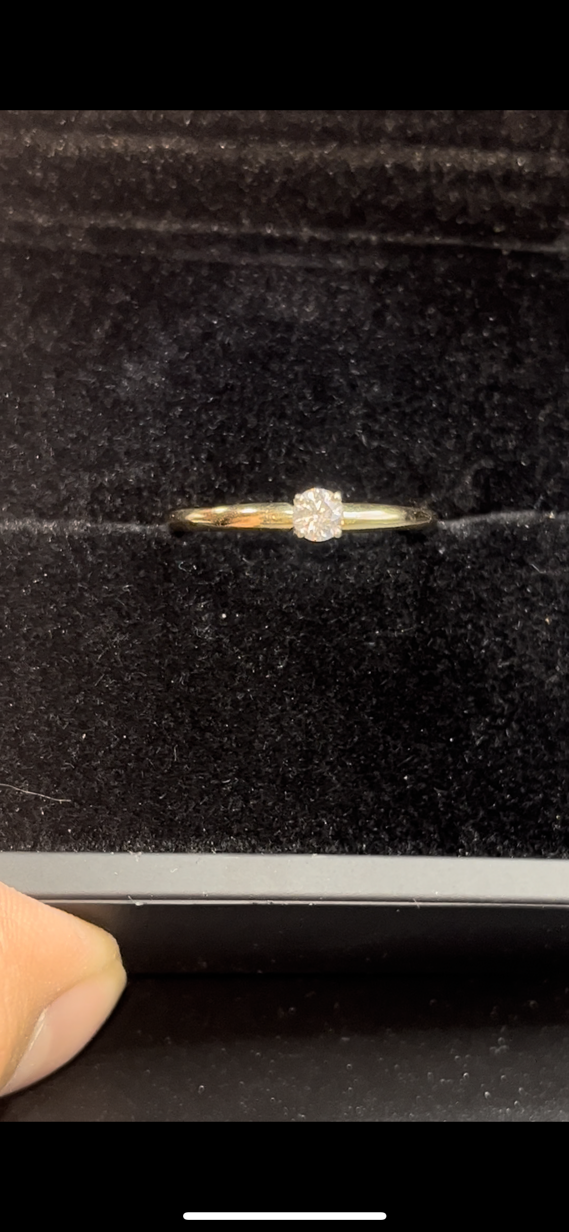 Anillo solitario oro 14kts